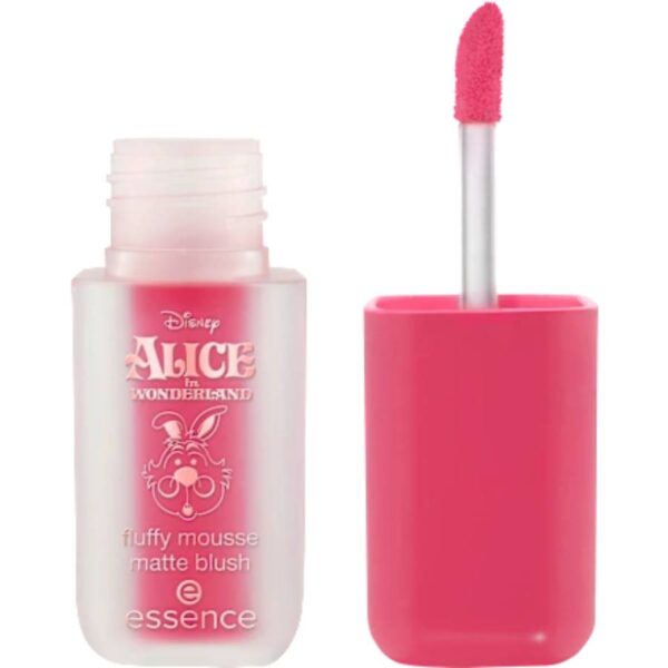 essence Blush Disney Alice In Wonderland Fluffy Mousse Matte 02 So Paw-Dorable, 3,7 g
