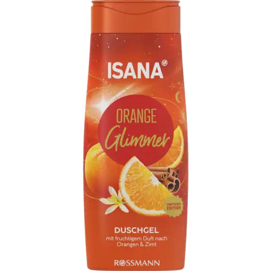 Isana κρεμοντουζ Orange Glimmer 300ml