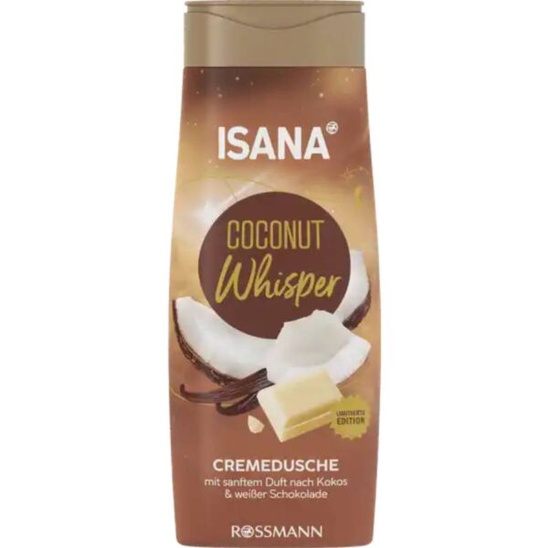 ISANA Κρεμώδες ντους με άρωμα Coconut Whisper 300ml