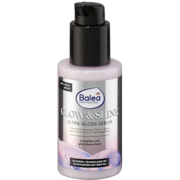 Balea Ορός μαλλιών Glow & Shine Ultra Gloss Serum, 125 ml