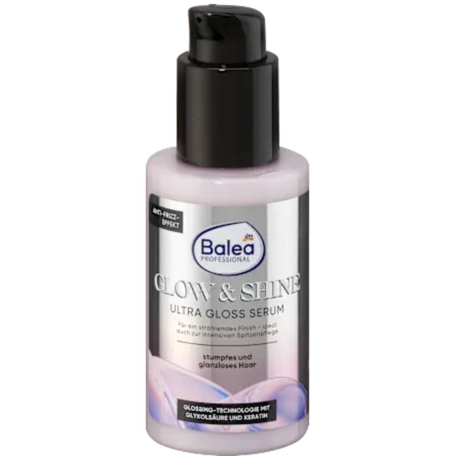 Balea Ορός μαλλιών Glow & Shine Ultra Gloss Serum, 125 ml
