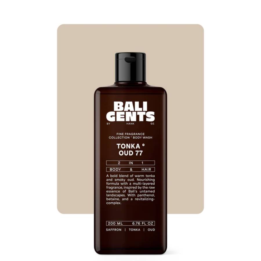 BALI GENTS DUSCHGEL TONKA OUD 77 BALI GENTS ΑΦΡΟΛΟΥΤΡΟ TONKA OUD 77 2σε1
